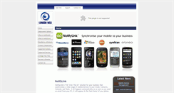 Desktop Screenshot of notifylink.londonweb.net