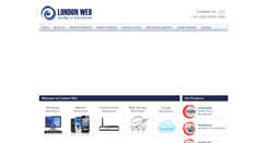 Desktop Screenshot of londonweb.net